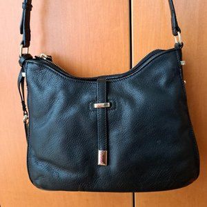 Vince Camuto Black Crossbody Leather Bag